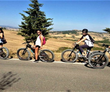 In Bici sul Sentiero della Barlettaia pienza montepulciano bike countryside nature