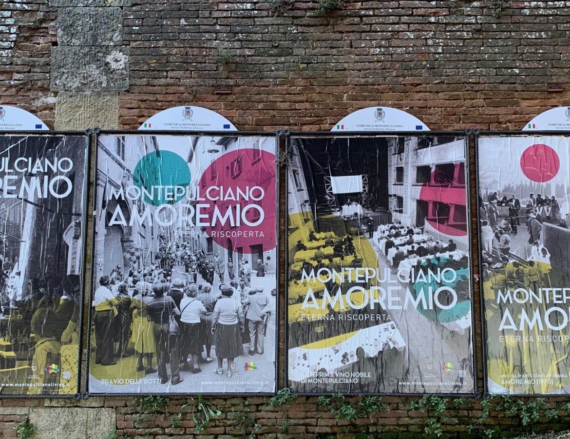 Manifesti Montepulciano Amore mIO