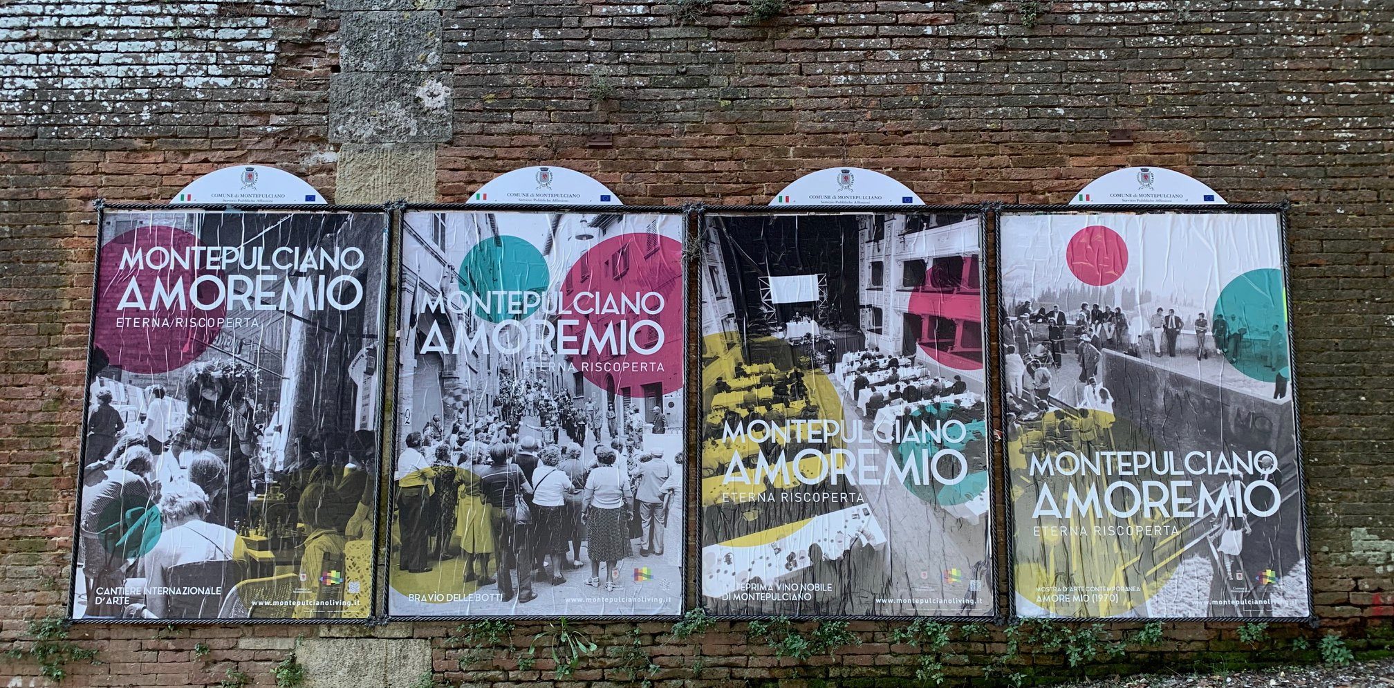 Manifesti Montepulciano Amore mIO